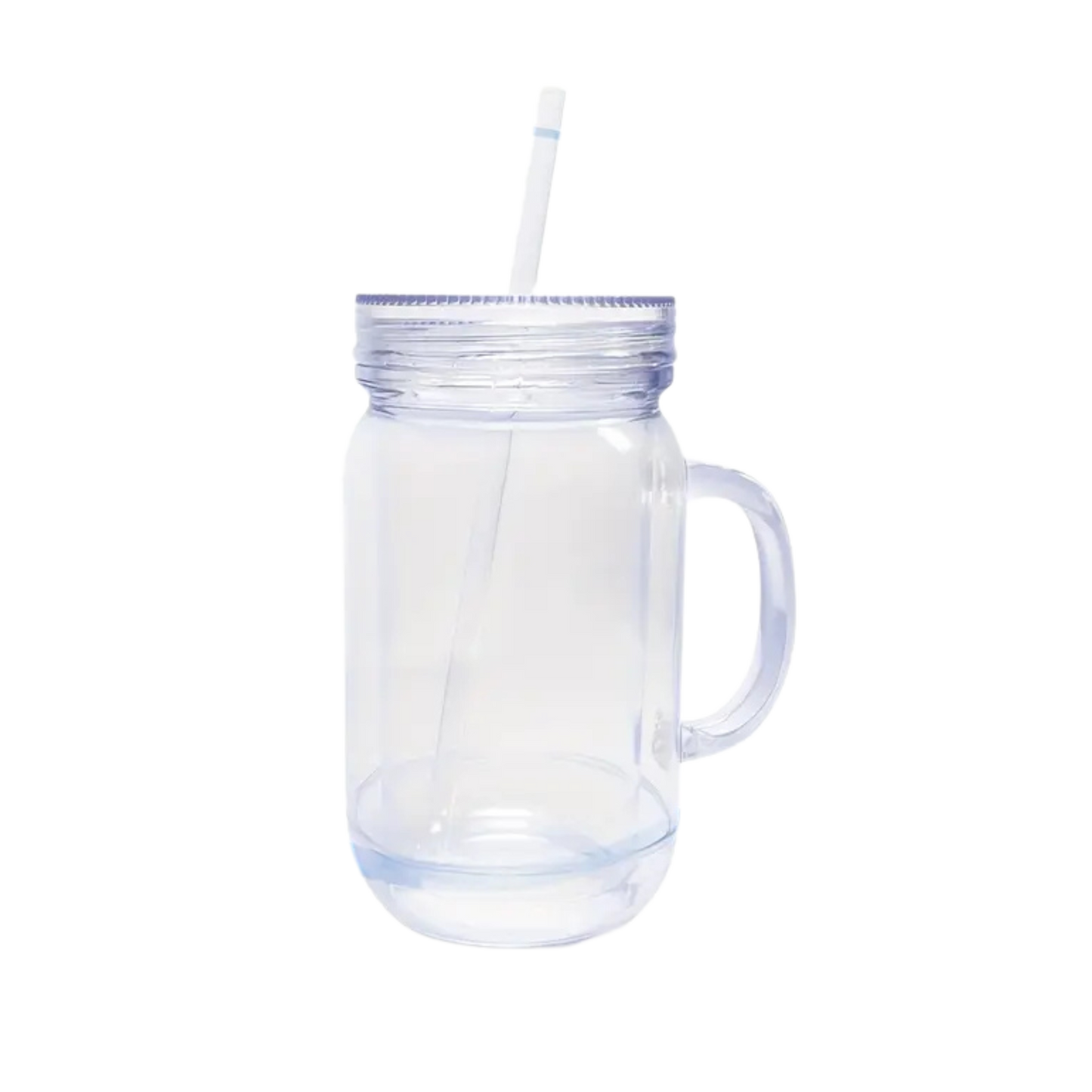20oz Acrylic Mason Jar Snow Globe Cup