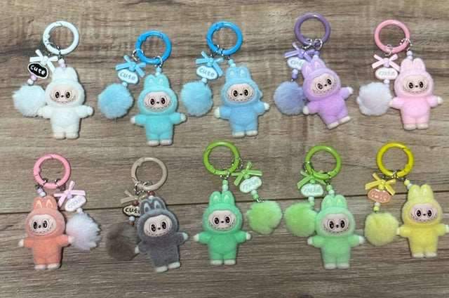 Mini Labubu Keychains
