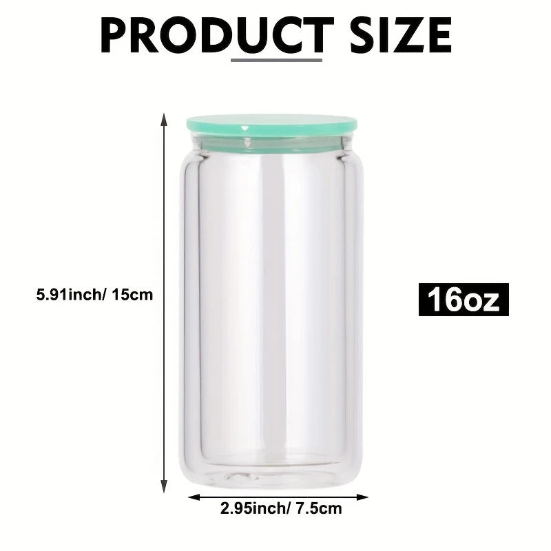 16oz Acrylic Snow Globe Libby Cup
