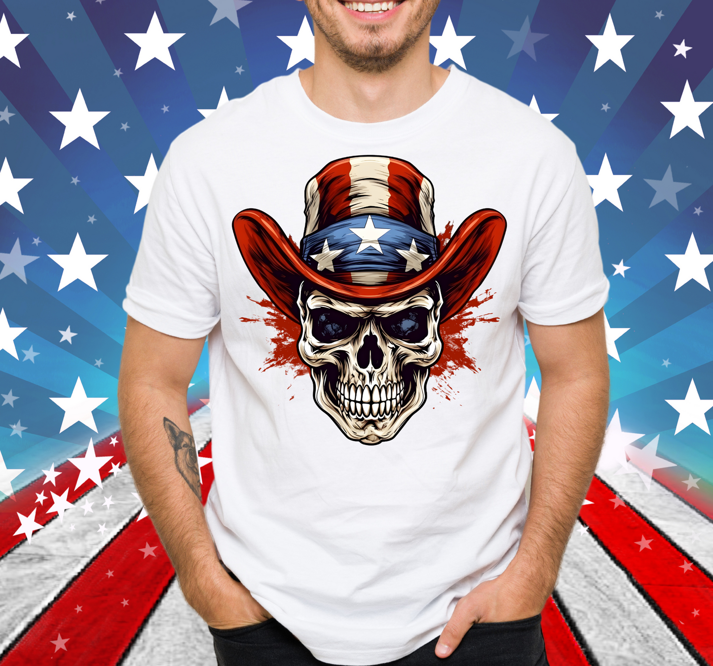 SKULL PATRIOTIC