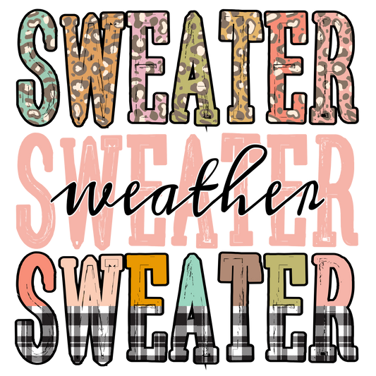 SWEATER WEATHER