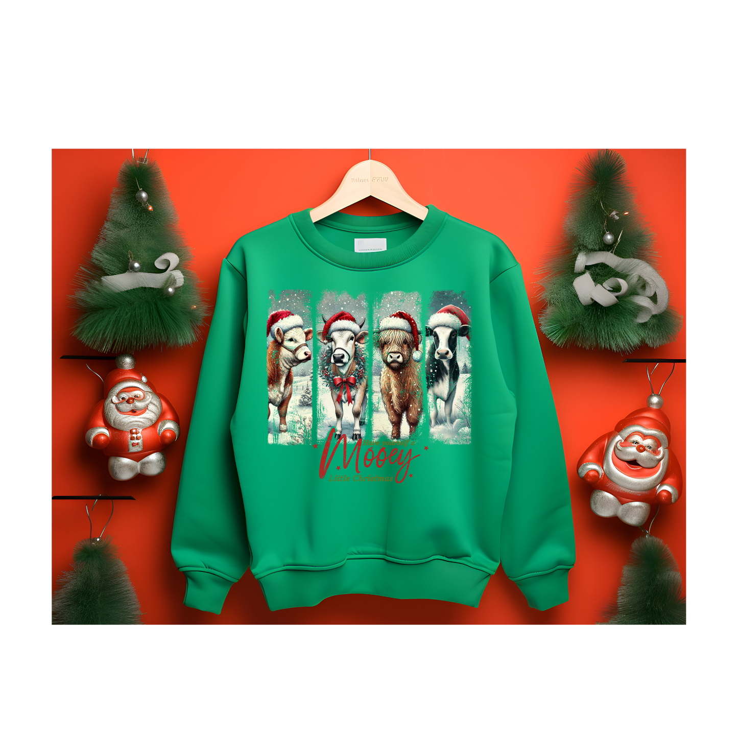 Mooey Little Christmas Sweatshirt