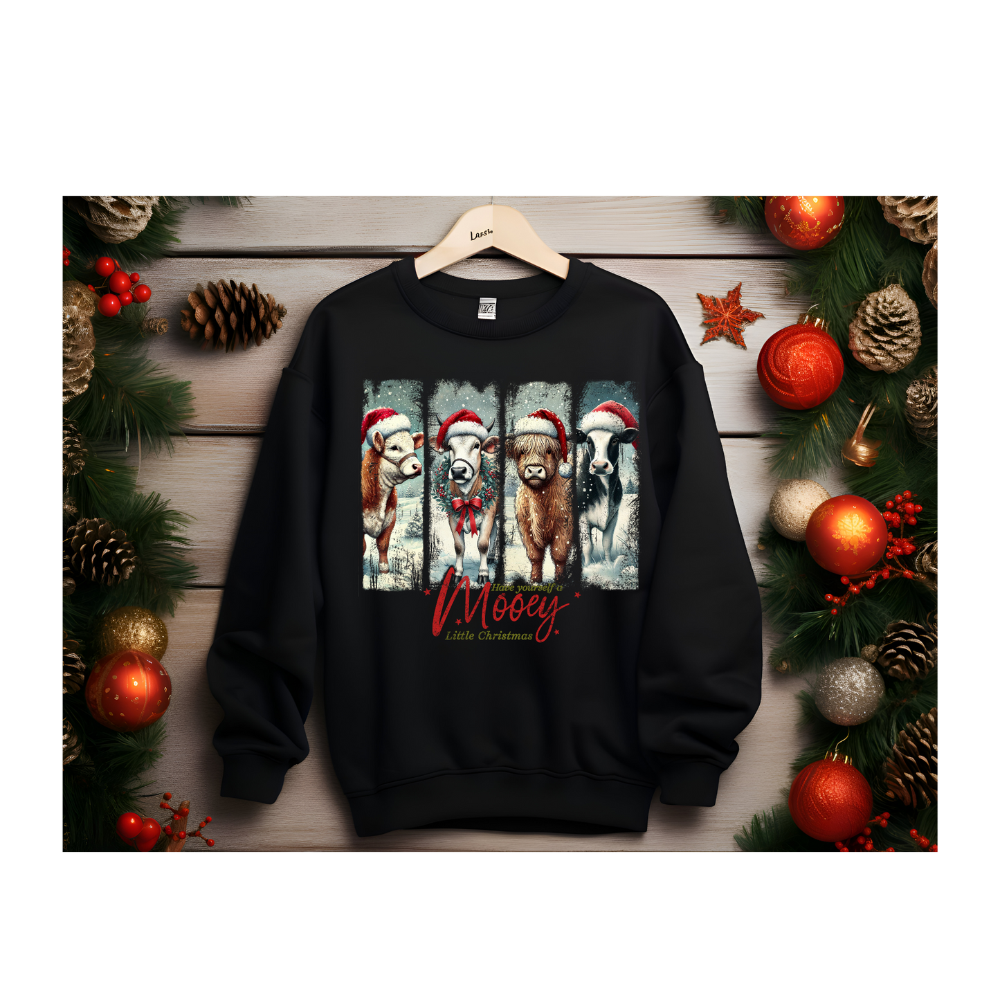 Mooey Little Christmas Sweatshirt