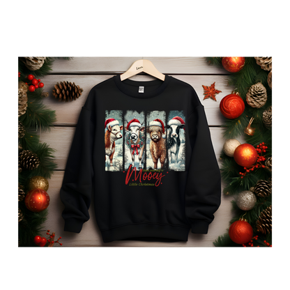 Mooey Little Christmas Sweatshirt