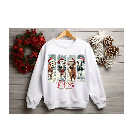 Mooey Little Christmas Sweatshirt