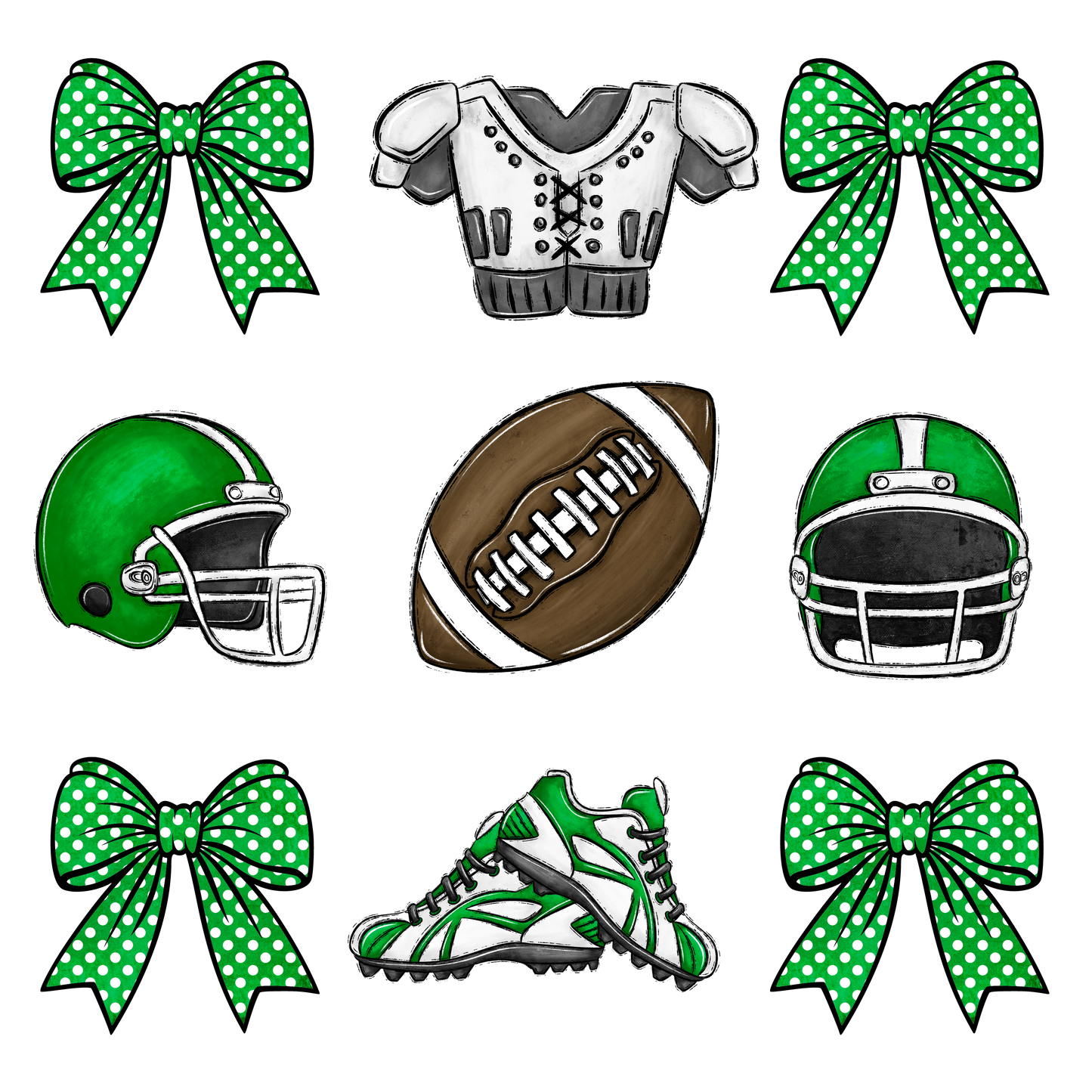 FOOTBALL GREEN BOW