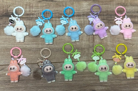 Mini Labubu Keychains