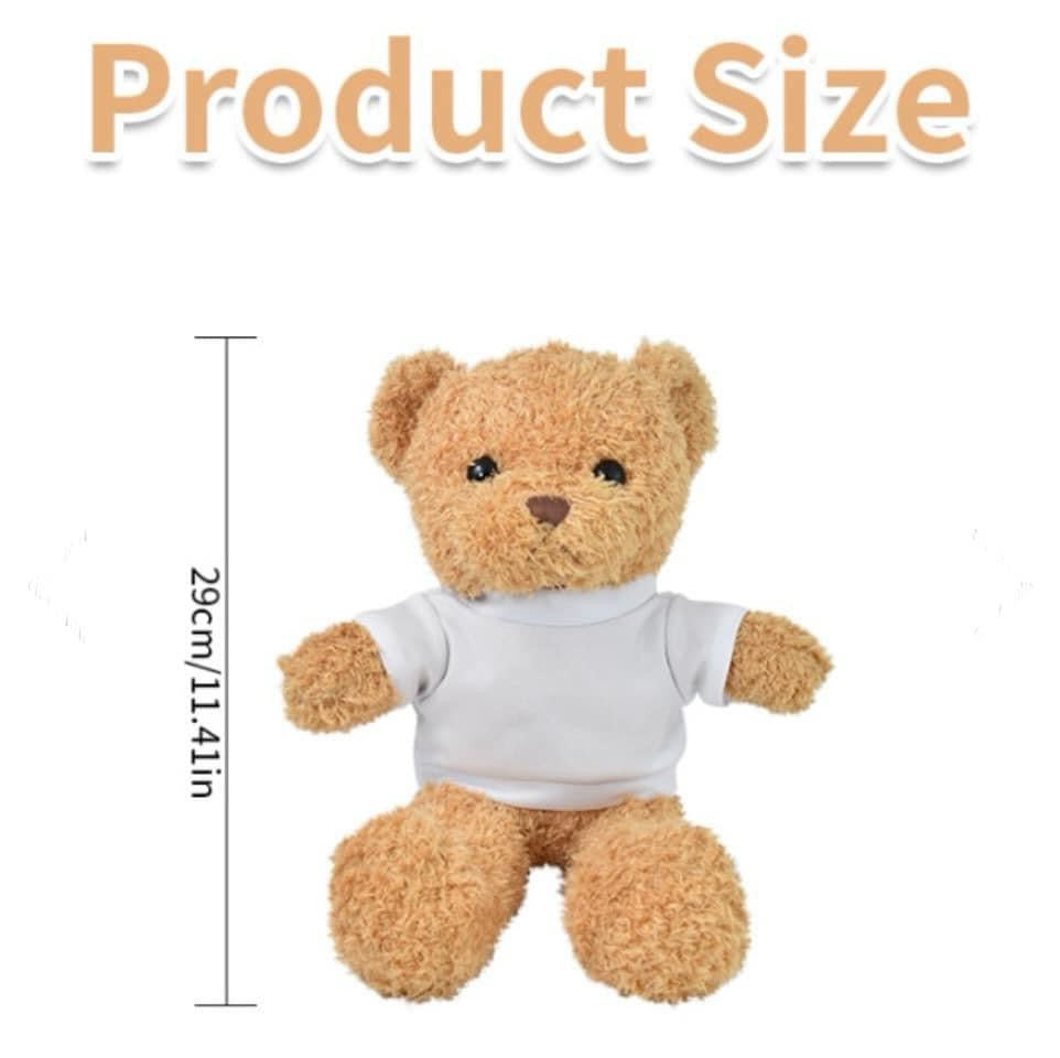 Sublimation or DTF Teddy Bear