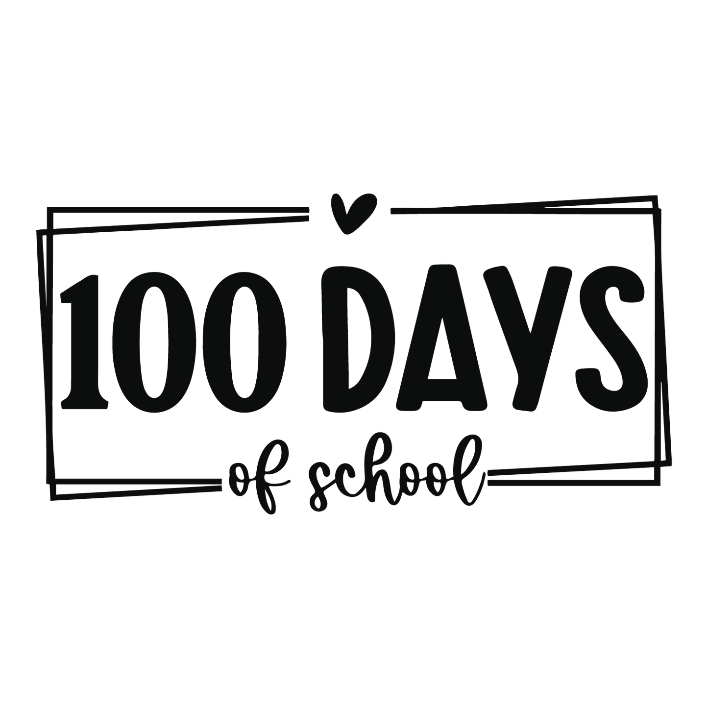 100 DAYS OF SCHOOL S63