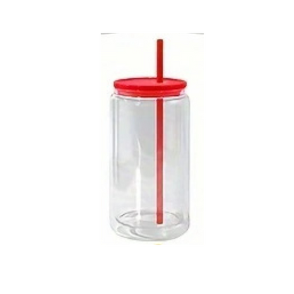 16oz Acrylic Snow Globe Libby Cup