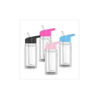 10oz Kids Acrylic Snow Globe Kids Bottle (BPA FREE)