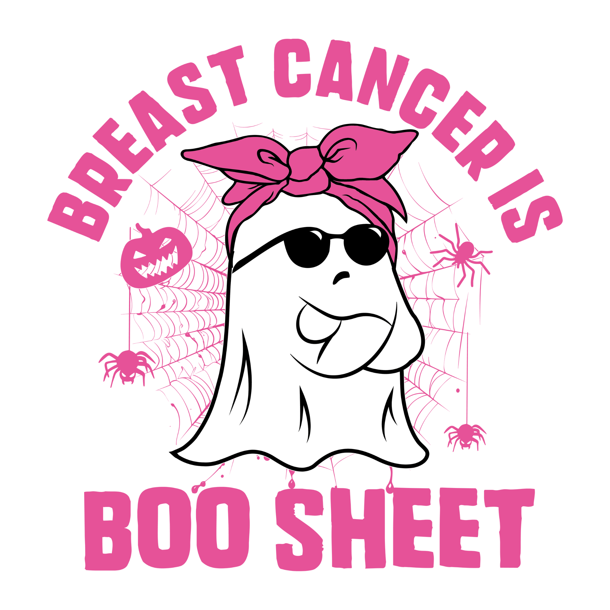 Boo Shell BREAST CANCER IS BOO SHEET – Shell Print Shop