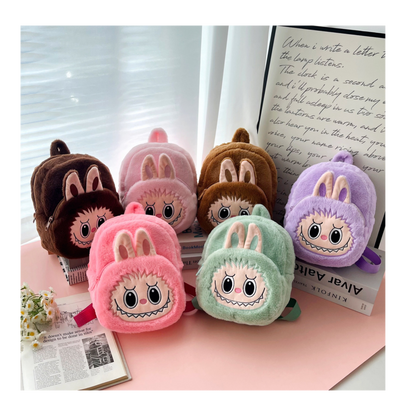 Labubu Plush Backpack for Kids