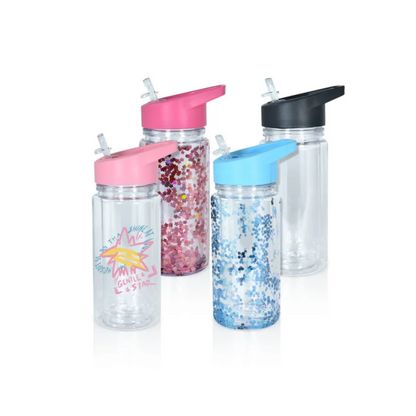 10oz Kids Acrylic Snow Globe Kids Bottle (BPA FREE)