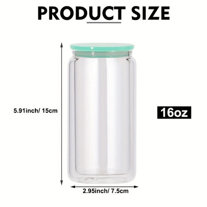 16oz Acrylic Snow Globe Libby Cup