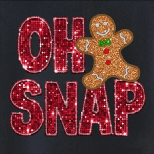 OH SNAP SEQUIN PATCH