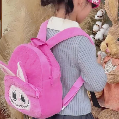 Labubu Plush Backpack for Kids