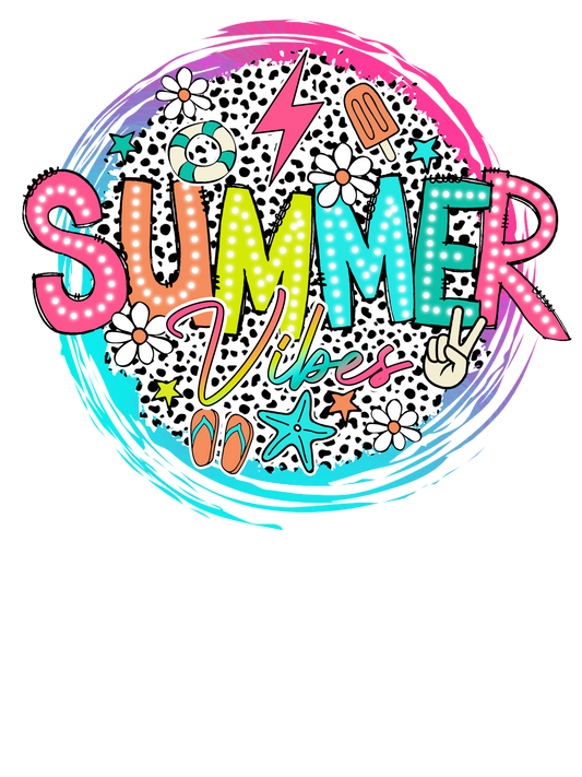 Summer Vibes Dalmatian Dots